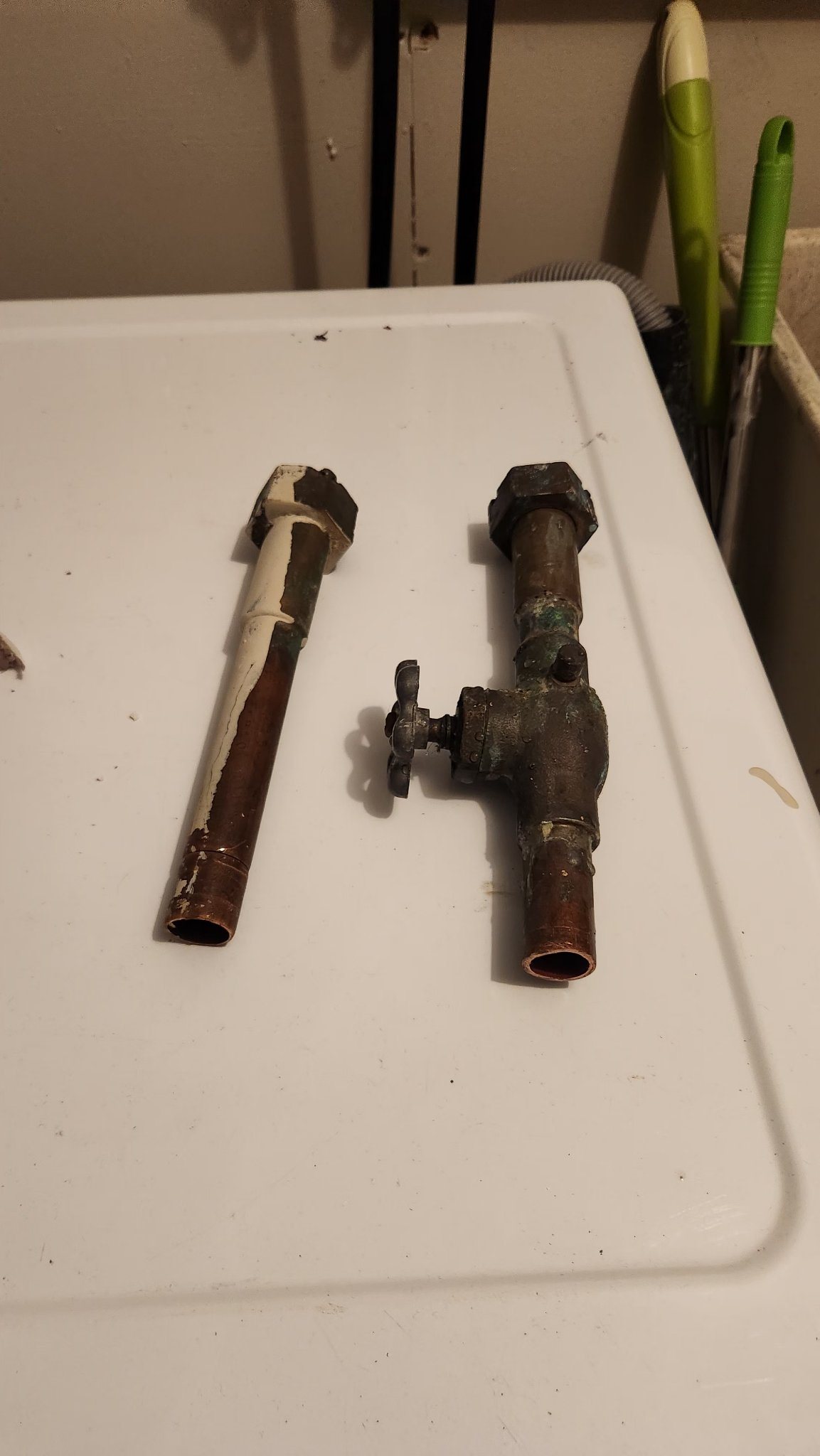 Plumber in Portsmouth Village, Kingston 2 Old main water valve removed and replaced by Leak Free Plumbing — serving Portsmouth Village, Kingston